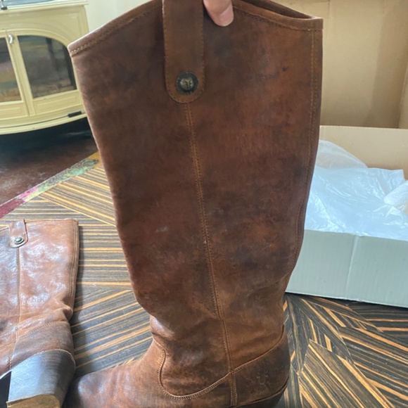 FRYE AND CO. Brown Heeled Boots - Picture 10 of 16